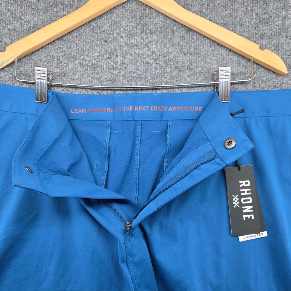 Rhone Commuter Shorts Mens 40 Blue Flex-Knit 7 Inch Inseam Performance Golf NWT - Picture 4 of 6